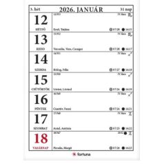 Irodai naptártömb, FORTUNA, 21 BA (21TA)