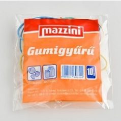 Gumigyűrű, MAZZINI, színes,10 g