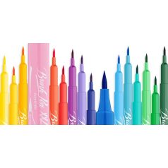   Filctollkészlet, ICO, Sünis, Brush Pen, ecsetiron, 12 színű