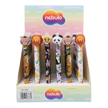 Golyóstoll, NEBULÓ, 10 színű, Panda - DTG-10COL-007