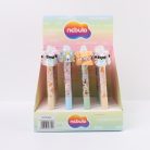 Zselés toll, NEBULÓ, radírozható, nyomógombos, Kutyák - DT-DO