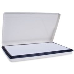 Bélyegzőpárna, TREND, 7×11 cm, natúr