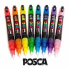 Dekorfilc, UNI, Posca, PC-3ML, Glitter, 8 színben