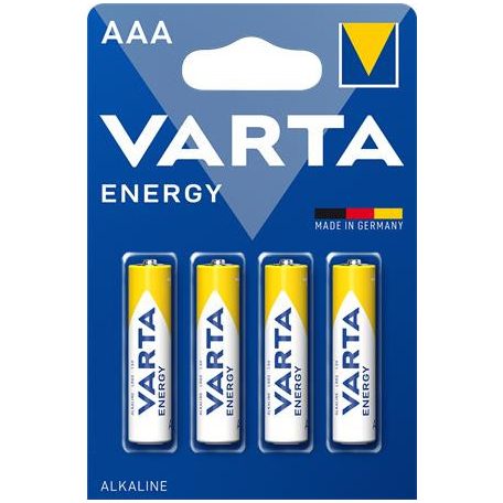 Elem, VARTA, Energy, AAA, mikro, 4 db 