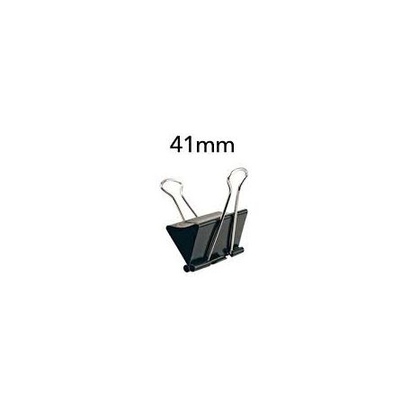 Binder iratcsipesz, OFFICIAL, No.200, 41 mm, fekete