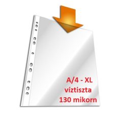   Lefűzhető genotherm, OFFICIAL, víztiszta, A/4 XL, 130 mikron