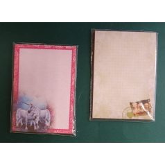 Jegyzettömb, STICKERS, mágneses, A6-os, 50 lapos