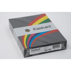   Fekete színű karton, KASKAD, A/4, 160 g., 250 lap/csomag, színes karton