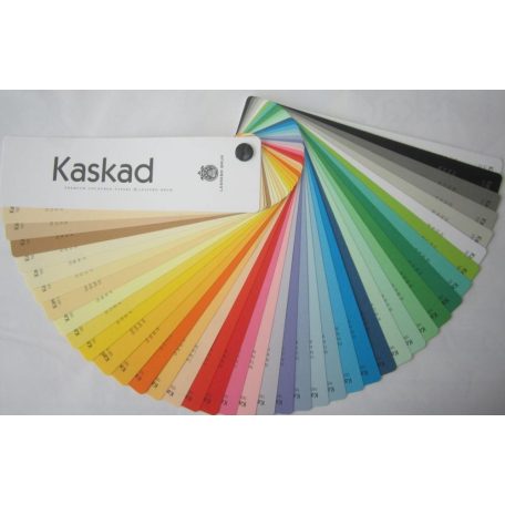 Színes karton, KASKAD, A/4, 160 g., 250 lap/csomag, fekete szín