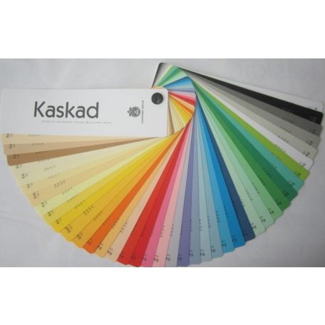Pasztell színes karton, KASKAD, A/4, 160 g., 10 lap/csomag, színes karton