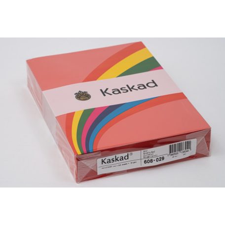 Színes másolópapír, KASKAD, A/4, 80 g., 500 lap/csomag, élénk színek