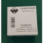Tépőtömb, WS, fehér, 90×90×45 mm, kockablokk, kockatömb