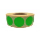 Etikett címke, JET, öntapadós körcímke, FLUO, 38 mm átmérő