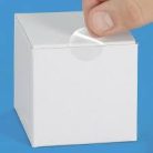 Etikett címke, JET, öntapadós körcímke, PP Clear, átlátszó, 20 mm átmérő