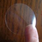 Etikett címke, JET, öntapadós körcímke, PP Clear, átlátszó, 40 mm átmérő