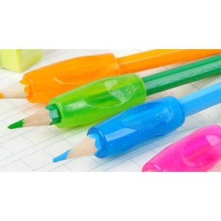 Ceruzafogó, DELI, szilikon, neon színben, darabonként