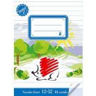 Iskolai füzet, ICO, Sünis, A/5, 32 lapos