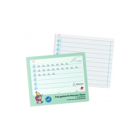 Iskolai füzet, ICO, Sünis, Meixner féle, 1., 2., 3-4. osztályos