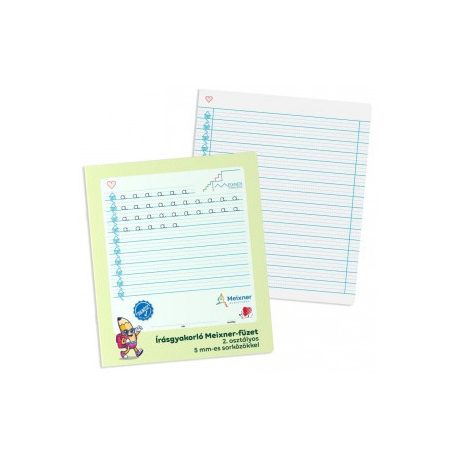 Iskolai füzet, ICO, Sünis, Meixner féle, 1., 2., 3-4. osztályos