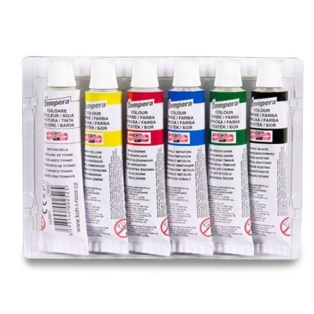 tempera, KOH-I-NOOR, 6 darabos, SÜNIS
