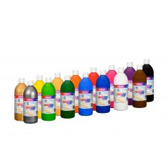 Temperafesték, NEBULÓ, flakonos, metál színek, 500 ml