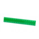 Vonalzó, NEBULÓ, műanyag, színes, 16 cm