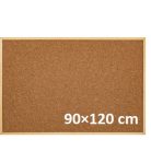 Parafatábla, NOKI, fakeretes, egyoldalas, 90×120 cm