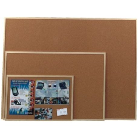 Parafatábla, NOKI, fakeretes, egyoldalas, 90×120 cm