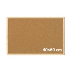Parafatábla, OFFICIAL, fakeretes, egyoldalas, 40×60 cm
