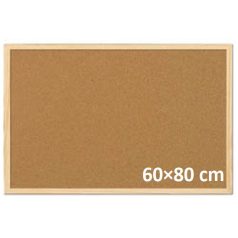 Parafatábla, OFFICIAL, fakeretes, egyoldalas, 60×80 cm