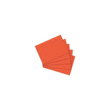 Tanulókártya, HERLITZ, A/7, 100 ív, színes, Kartotékkártya/Karteikarten