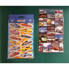 Matrica, STICKERS, papír, A/5, többféle