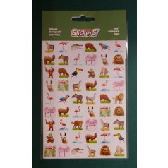 Matrica, STICKERS, papír, A/5, többféle