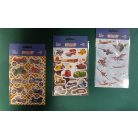 Matrica, STICKERS, papír, A/5, többféle