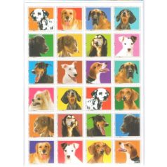 Matrica, STICKERS, papír, A/6, többféle