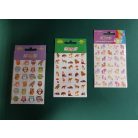Matrica, STICKERS, papír, A/6, többféle