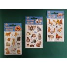 Matrica, STICKERS, papír, A/6, többféle