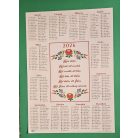 Plakátnaptár, VALK, képes