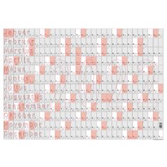   Plakátnaptár, VALK, - Éves tervező, 2 oldalas, álló, fekvő