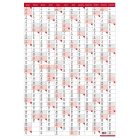 Plakátnaptár, VALK, - Éves tervező, 2 oldalas, álló, fekvő