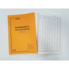 Standkönyv, NYOMELL, A/4-es, 50x2 példányos - D.V.V.1253/V