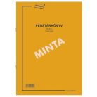 Pénztárkönyv, B/4-es, 50 lapos - TERV 504