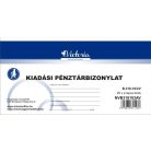 Kiadási pénztárbizonylat, VICTORIA PAPER, 25×2 lapos - B.318-103/A/V