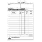 Készpénzfizetési számlatömb, VICTORIA PAPER, 1 ÁFÁs, 50×3 lapos, álló - B.13-373/A/V