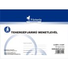 Tehergépjármű menetlevél, VICTORIA PAPER, A/5-ös - D.GÉPJ.21