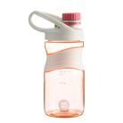 Palack, WABO, műanyag, kupakos, 450 ml., rózsaszín