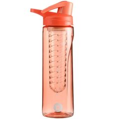   Palack, WABO, csatos, eltávolítható gyümölcstartó betéttel, 750 ml, korall színben