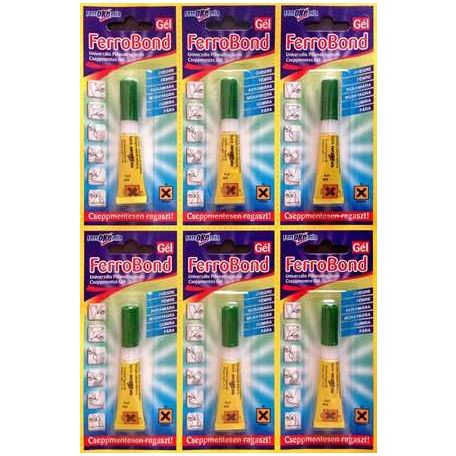 Pillanatragasztó gél, FERROBOND, univerzális, 3 g.