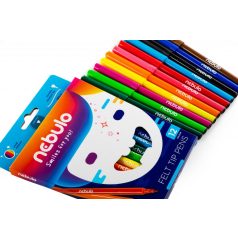 Filctollkészlet, NEBULÓ, 12 színű