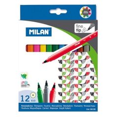 Filctollkészlet, MILAN, 610, 12 színű